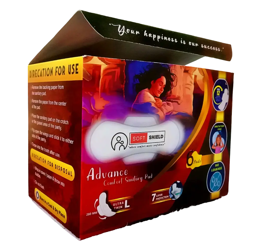 Soft Shield Advance Comfort Sanitary Pad (Mini Pack)