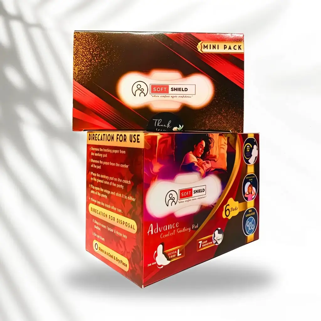 Soft Shield Sanitary Pad  'L' (Mini Pack)