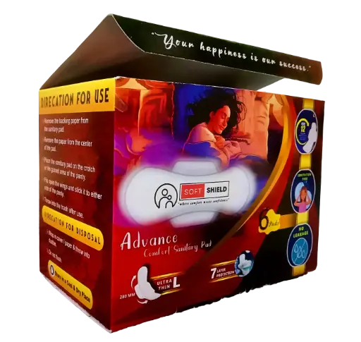 Soft Shield Advance Comfort Sanitary Pad (Mini Pack)